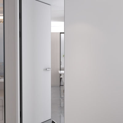 jakość  Honeycomb Aluminium Framed Internal Doors Veneer Finish Outward Inward Opening fabryka
