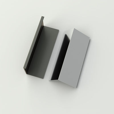 ISO Matte Black Aluminium Gabinet Ręczniki Pociągają Do Komodę Szyjni