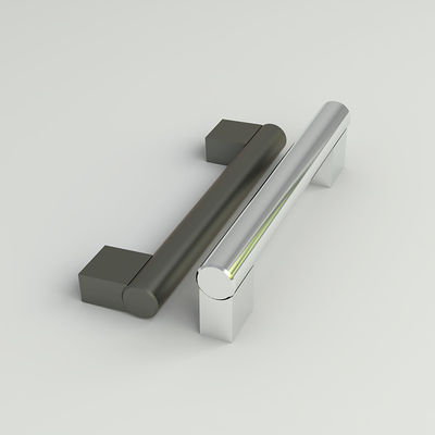 Aluminiowe szczupłe ramki sztabowe rękojeści 96 mm Wnętrze przesuwane patio