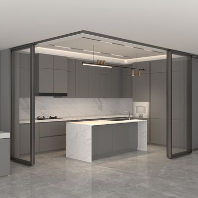 3 mm szafa kuchnia aluminium wewnętrzne drzwi przesuwne szkło hartowane