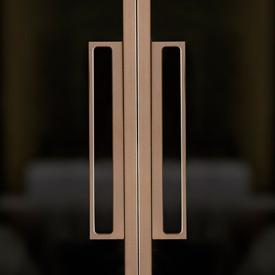 Aluminiowe Wewnętrzne 96x96 Drzwi przesuwne Szklane Teleskopowe Wnętrze Drzwi przesuwne do domu