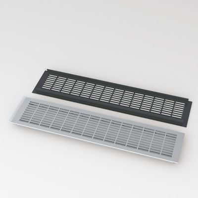 Modelowanie 3D drzwi aluminiowych sieci wentylacyjnych odporność na korozję