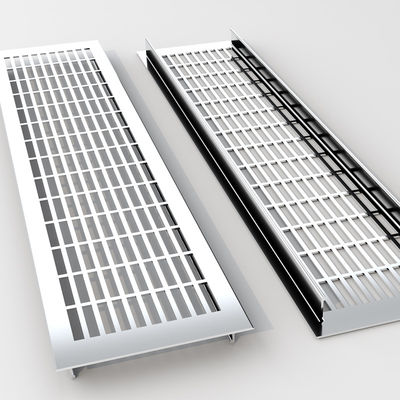 Modelowanie 3D drzwi aluminiowych sieci wentylacyjnych odporność na korozję