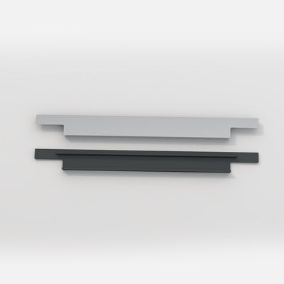 Nie toksyczne niewidzialny szufladę uchwyt Aluminium wcięte szafki kuchennej wyciągnie uchwyt