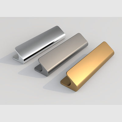 Anodyzowane wykończenie V-formatowe rękojeść aluminiowa do dekoracji biura domowego