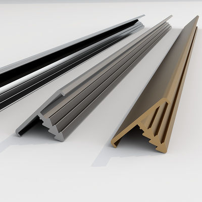 Meble ekstruzjonalne Profil aluminiowy T Do dekoracji Aluminiowe wykończenie krawędzi